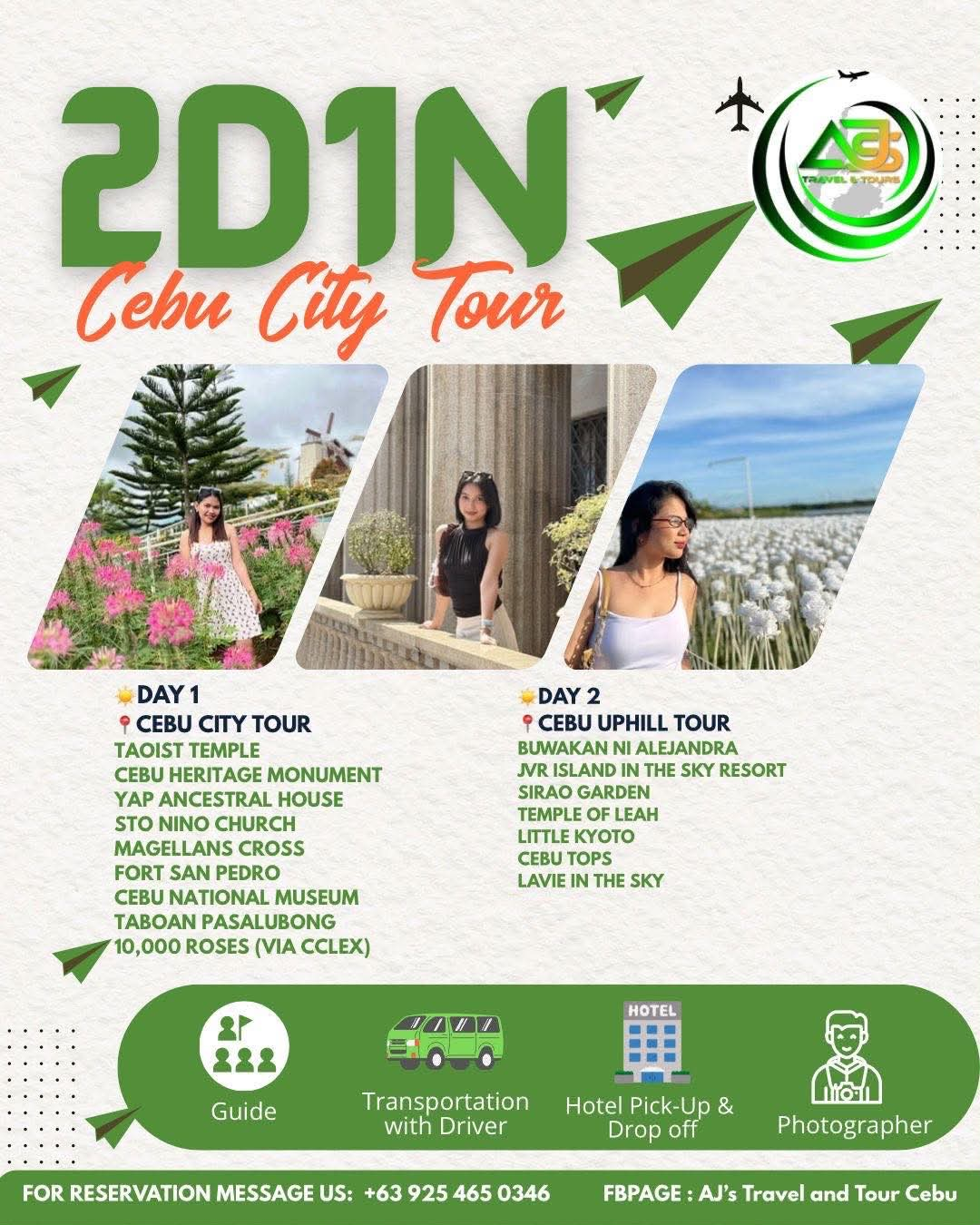 2D1N Cebu City Tour Package