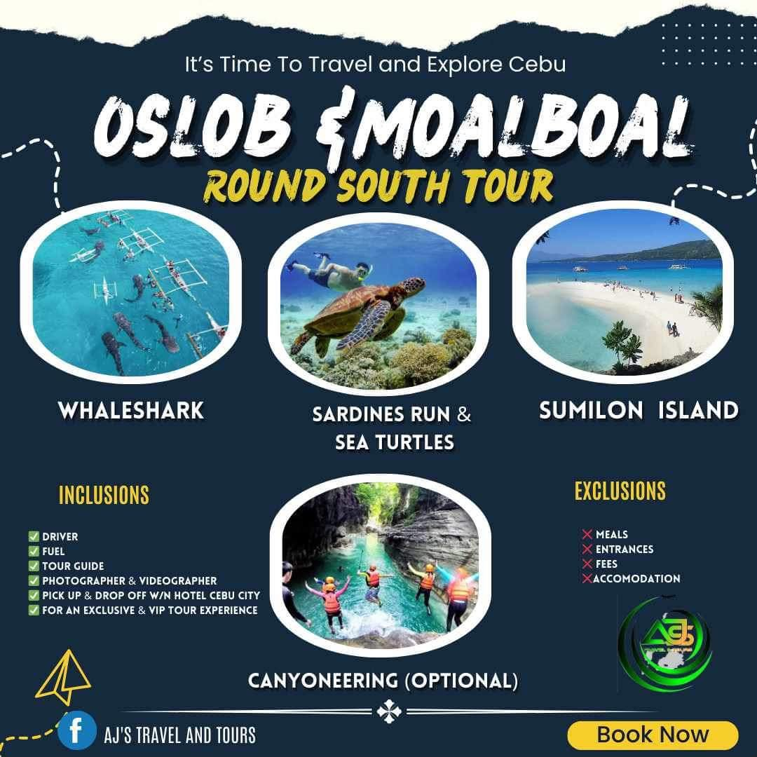 Oslob and Moalboal Round South Tour